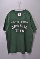 TACOMA FUJI RECORDS × South2 West8 "DRINKING TEAM" T-SHIRT