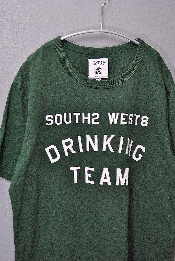 TACOMA FUJI RECORDS × South2 West8 "DRINKING TEAM" T-SHIRT