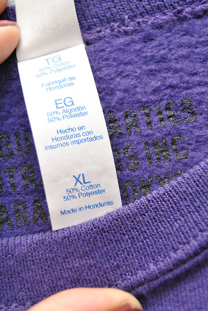 WACKO MARIA GUILTY PARTIES 酔生夢死 CREW NECK SWEAT SHIRT