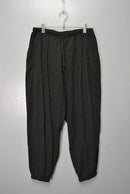 COMOLI 空紡オックス ドローストリングパンツ