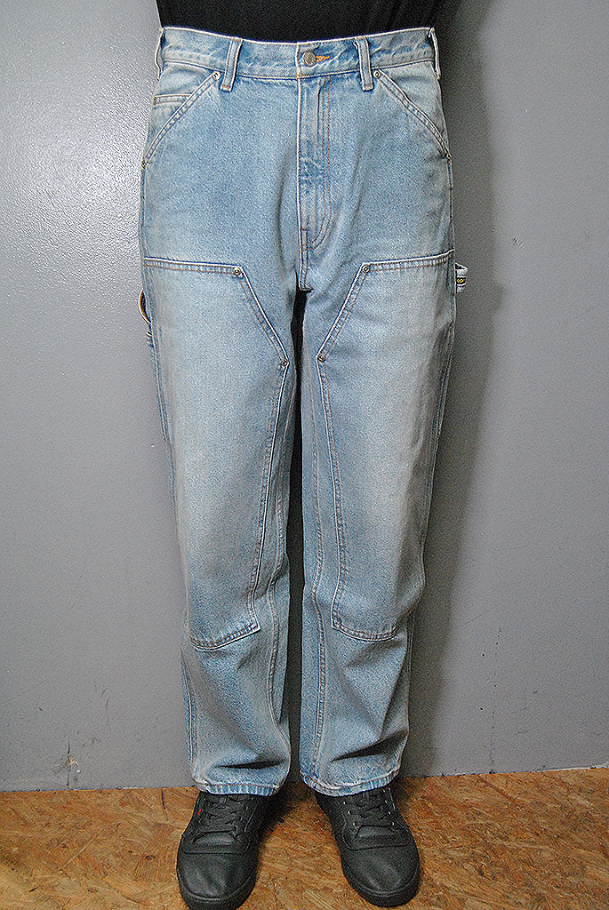 Supreme Double Knee Painter Pant - Washed Blue