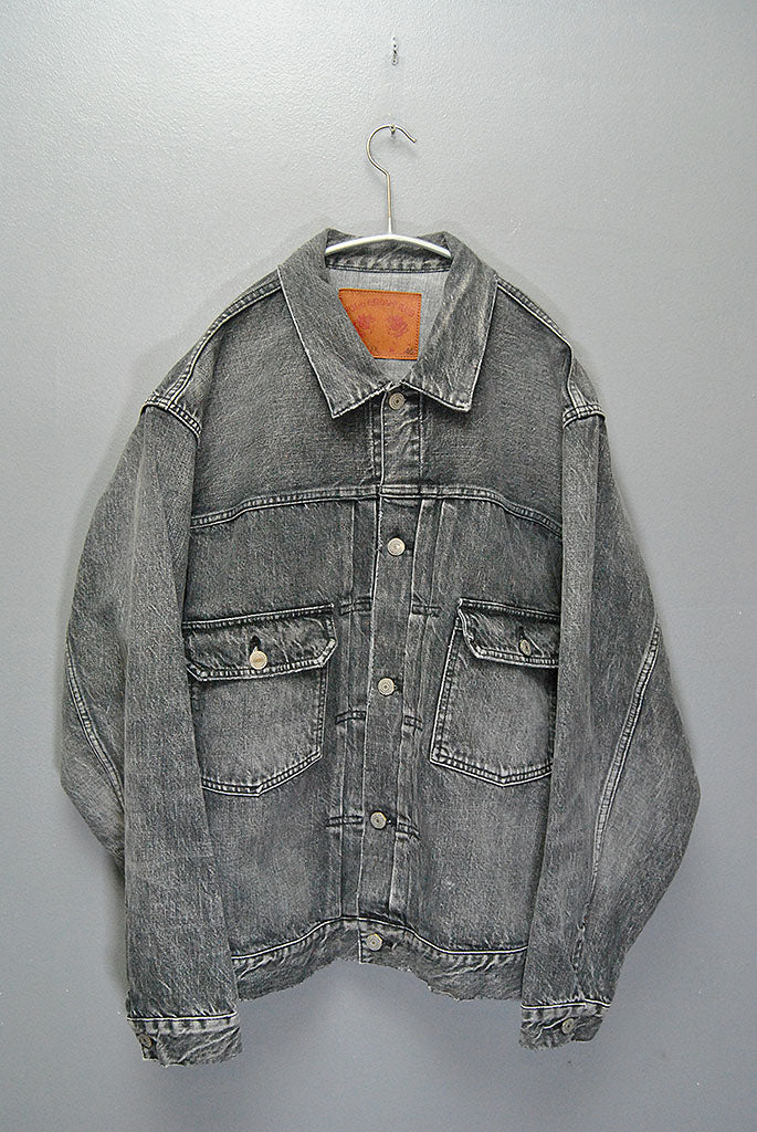 FULL COUNT 2102BK Type 2 Black Denim Jacket