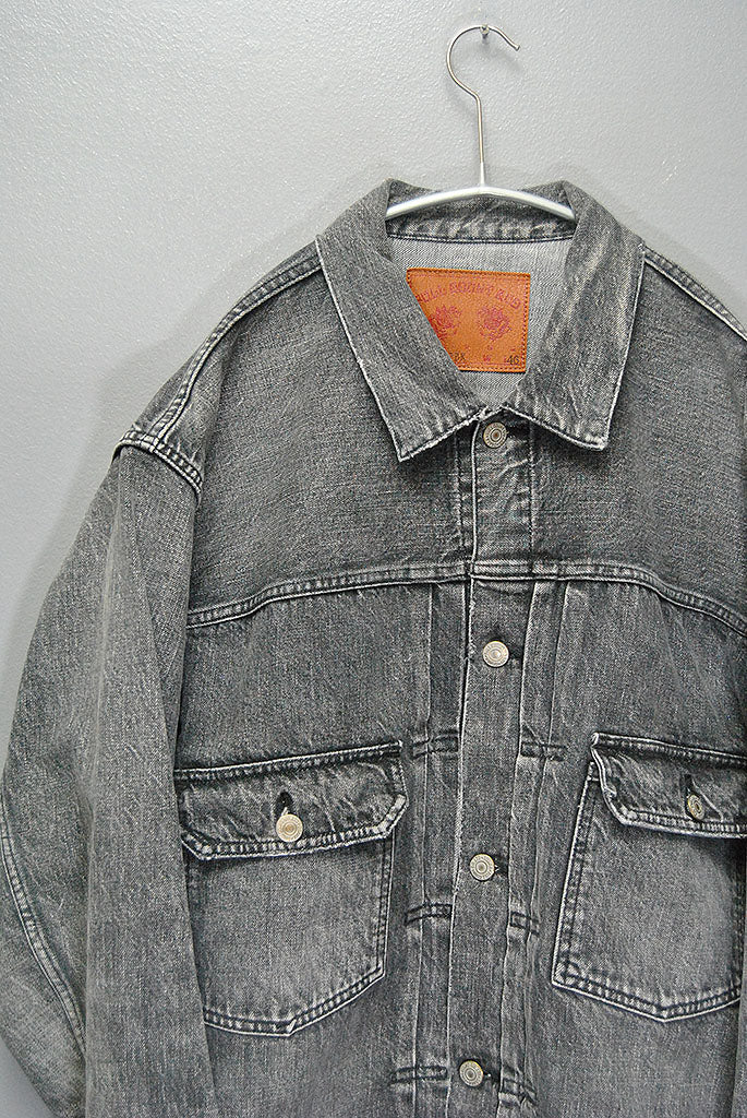 FULL COUNT 2102BK Type 2 Black Denim Jacket