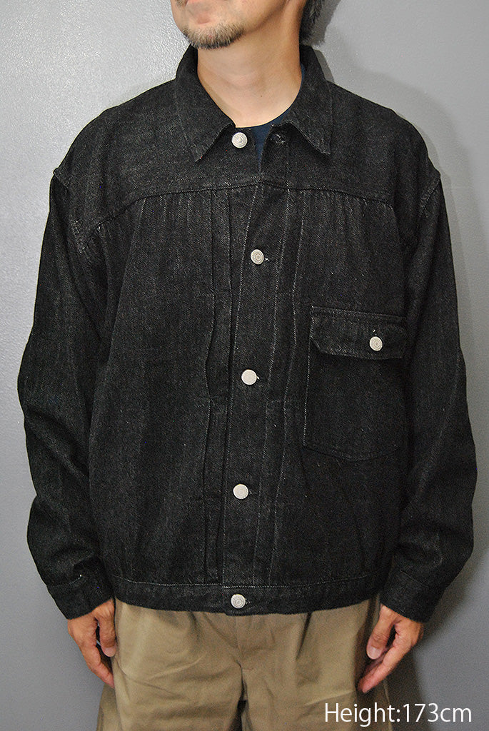 FULL COUNT 2107BKSS Type 1 Black Denim Jacket