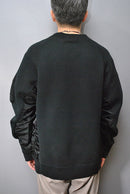 sacai Sponge Sweat x MA-1 Pullover