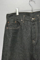 A.PRESSE Black Washed Denim Pants