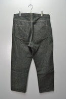 A.PRESSE Black Washed Denim Pants