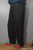 COMOLI シルクネル ドローストリングパンツ