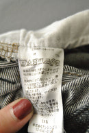 A.PRESSE Black Washed Denim Pants