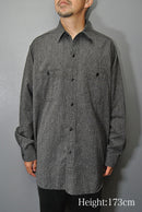 HERILL  Blackchambray Workshirt