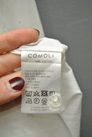 COMOLI ツイル ドレスシャツ