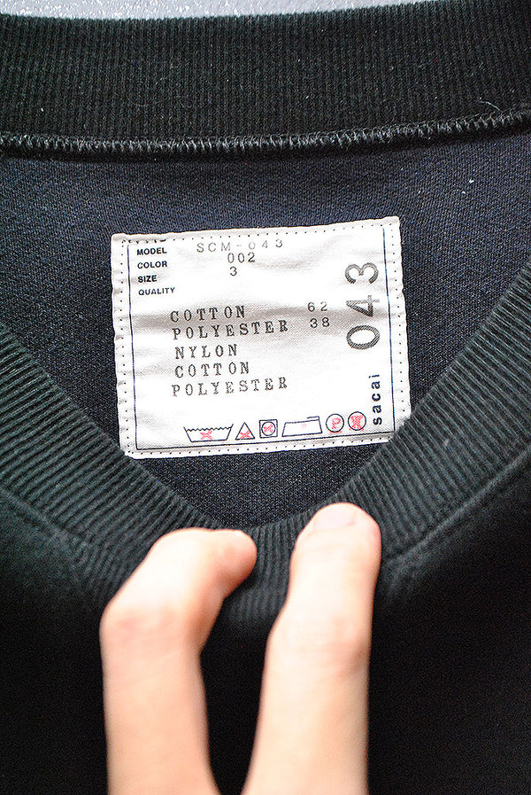 sacai☆Sponge Sweat x MA-1 Pullover]定番人気☆すぐにお届け