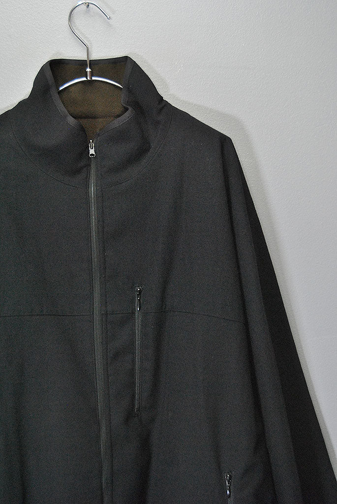stein FLEECE x BACKSIDE GABARDINE REVERSIBLE JACKET