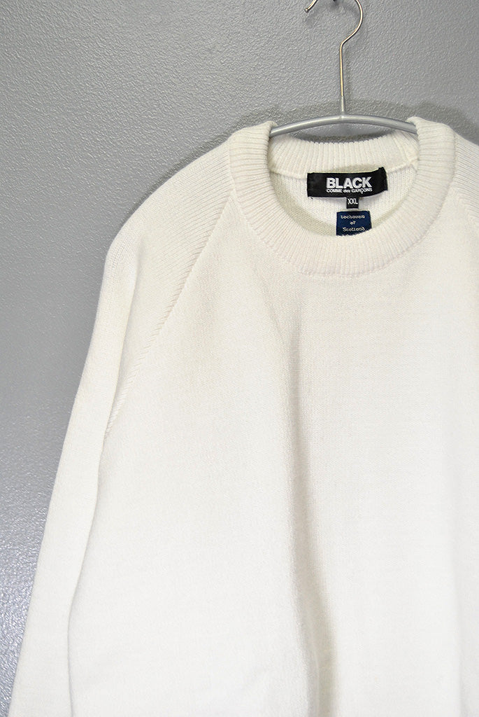 BLACK COMME des GARCONS サイドスリットニット