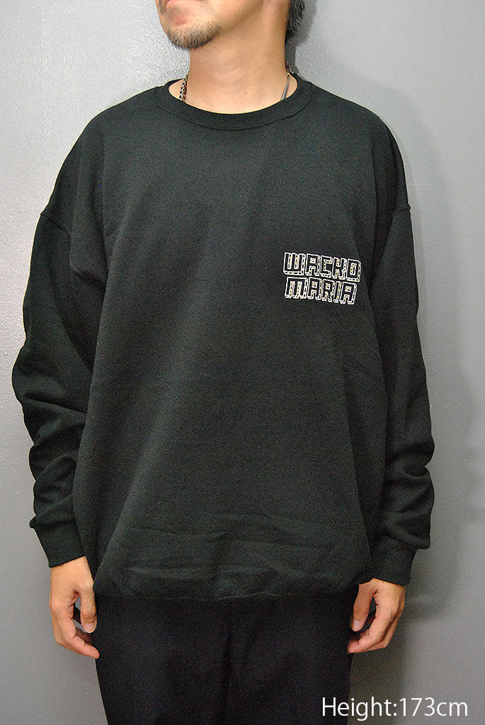WACKO MARIA 世界平和プロジェクト CREW NECK SWEAT SHIRT