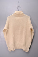 ANATOMICA 2PLY SHETLAND WOOL SWEATER ROLL NECK