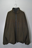 stein FLEECE x BACKSIDE GABARDINE REVERSIBLE JACKET