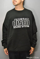 is-ness COMPACT DISCO CREW SWEATSHIRT