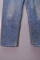 A.PRESSE  Washed Denim Wide Pants