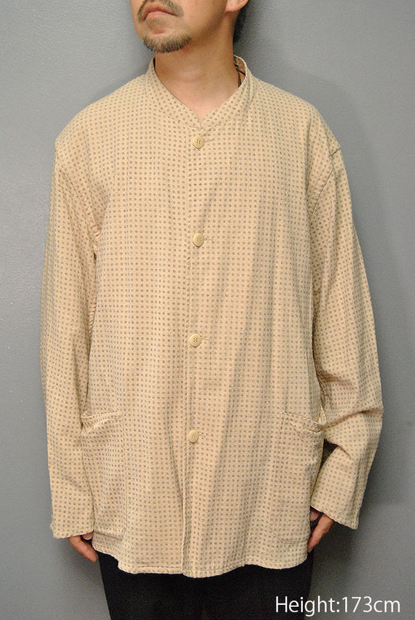 comoli S/C ドットスタンドカラージャケット サイズ2 コモリ COMOLI S/C ドットスタンドカラージャケット