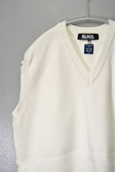 BLACK COMME des GARCONS サイドスリットニットベスト