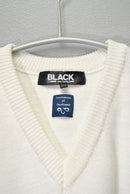 BLACK COMME des GARCONS サイドスリットニットベスト