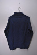 ANATOMICA 2PLY SHETLAND WOOL SWEATER ROLL NECK