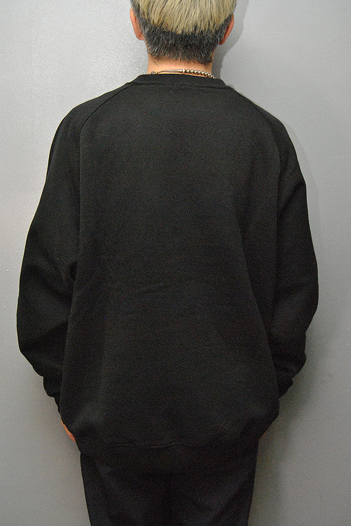COMOLI コットン裏毛 クルーネック