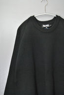 BLACK COMME des GARCONS サイドスリットロングニット