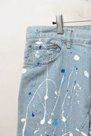 JUNYA WATANABE COMME des GARCONS ペンキ加工サルエルデニムパンツ