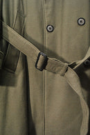 HERILL cashmere backsatin USARMY overcoat