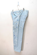 JUNYA WATANABE COMME des GARCONS ペンキ加工サルエルデニムパンツ