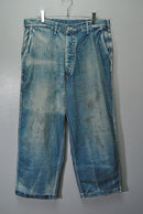 A.PRESSE US ARMY DUNGAREE DENIM TROUSERS
