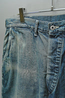 A.PRESSE US ARMY DUNGAREE DENIM TROUSERS