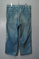 A.PRESSE US ARMY DUNGAREE DENIM TROUSERS