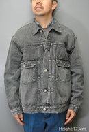 FULL COUNT 2102BK Type 2 Black Denim Jacket