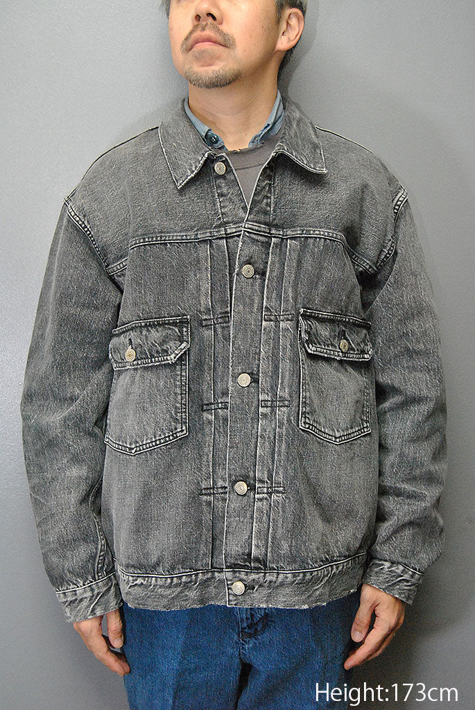 FULL COUNT 2102BK Type 2 Black Denim Jacket