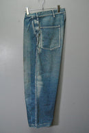 A.PRESSE US ARMY DUNGAREE DENIM TROUSERS