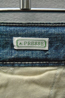 A.PRESSE US ARMY DUNGAREE DENIM TROUSERS