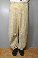 COMME des GARCONS HOMME 綿オックス 製品加工ワイドパンツ