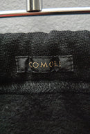 COMOLI コットン裏毛パンツ