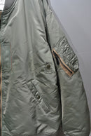 HYKE TYPE MA-1 JACKET