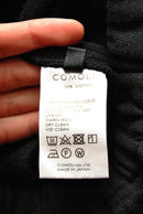 COMOLI コットン裏毛パンツ