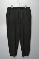 COMOLI シルクネップ ドローストリングパンツ