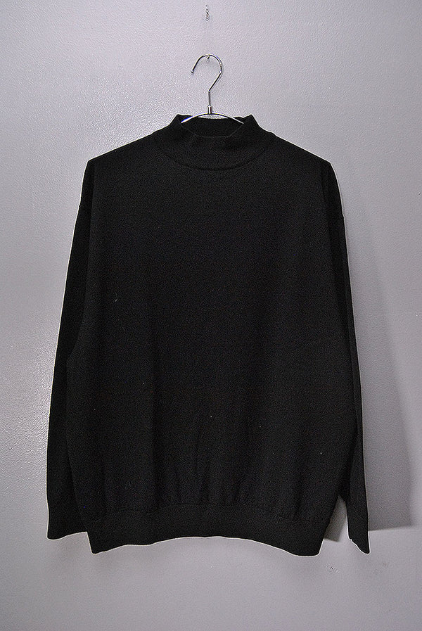 完売品 comoli ウールモックネックニット COMOLI ウール モックネックニット