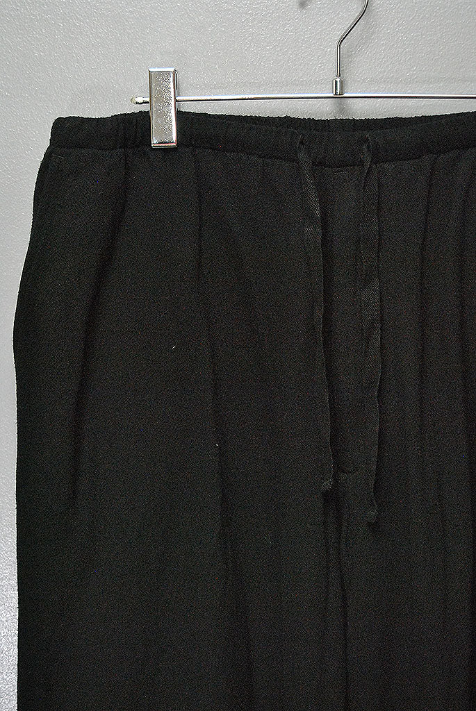 COMOLI シルクネップ ドローストリングパンツ