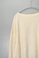 COMOLI ウール和紙 コモリニット / WHITE