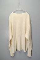 COMOLI ウール和紙 コモリニット / WHITE