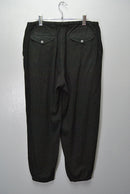 COMOLI シルクネップ ドローストリングパンツ