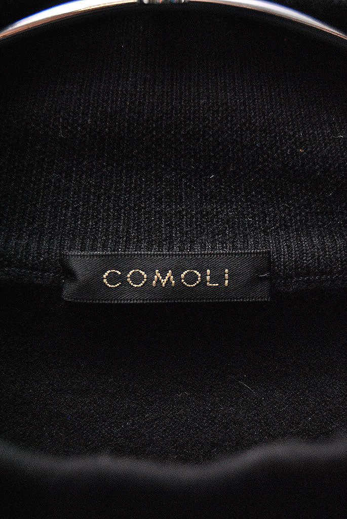 COMOLI ウール モックネックニット